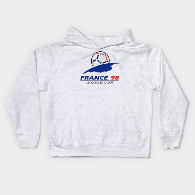 France World Cup Kids Hoodie by nanoine73